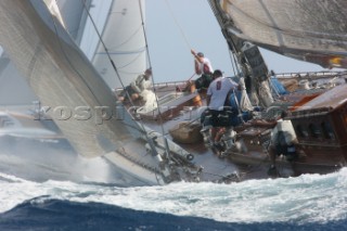 The Maxi Yacht Rolex Cup 2008, one of the main events on the yachting calendar, in Porto Cervo Sardinia