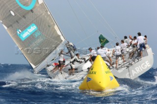 The Maxi Yacht Rolex Cup 2008, one of the main events on the yachting calendar, in Porto Cervo Sardinia