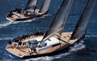 Porto Cervo, 11/06/09.  Loro Piana Superyacht Regatta 2009 . boat: MAGIC CARPET 2 owner: LINDSAY OWEN JONES type: WALLY.