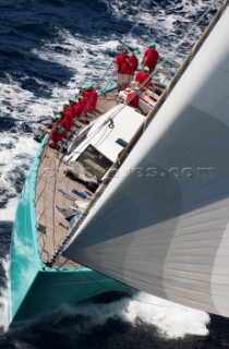 Porto Cervo, 11/06/09.  Loro Piana Superyacht Regatta 2009 . boat: GLISS owner: MARCO VOGELE type: ROYAL HUISMAN.