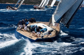 Porto Cervo, 11/06/09.  Loro Piana Superyacht Regatta 2009 . boat: MAGIC CARPET 2 owner: LINDSAY OWEN JONES type: WALLY.