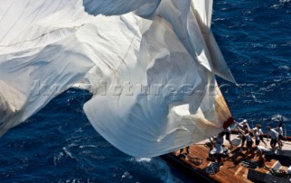 Porto Cervo, 11/06/09.  Loro Piana Superyacht Regatta 2009 . boat: MOONBIRD type: DUBOIS.