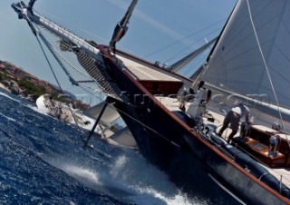 Porto Cervo, 11/06/09.  Loro Piana Superyacht Regatta 2009 . boat: METEOR