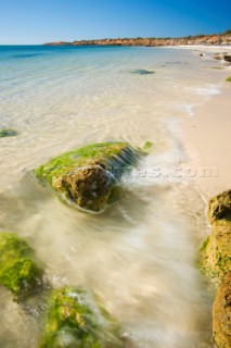 Unspoilt sandy beach