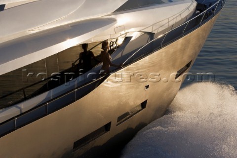 Onboard the superyacht Peri Quantum 29 cruising in Turkey