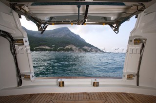 Onboard the superyacht Peri Quantum 29 cruising in Turkey