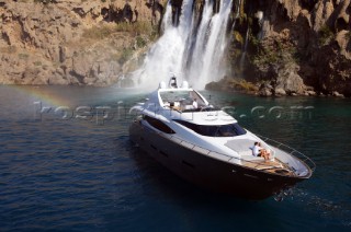 Onboard the superyacht Peri Quantum 29 cruising in Turkey