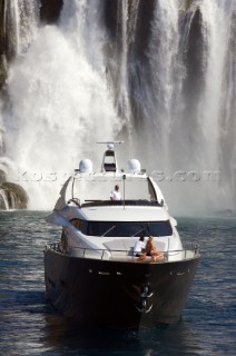 Onboard the superyacht Peri Quantum 29 cruising in Turkey