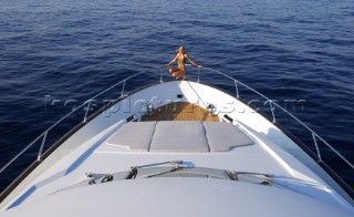 Onboard the superyacht Peri Quantum 29 cruising in Turkey