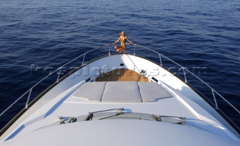 Onboard the superyacht Peri Quantum 29 cruising in Turkey