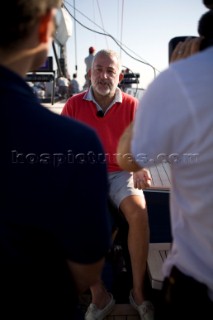 Les Voiles de St Tropez 2009 - onboard the Wally W130 helmed by Luca Bassani