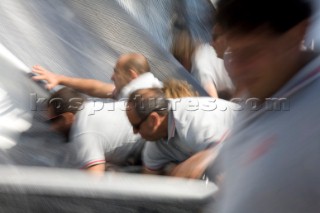 Les Voiles de St Tropez 2009 - onboard the Wally W130 helmed by Luca Bassani