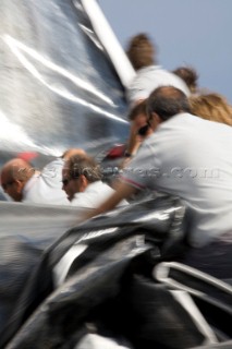 Les Voiles de St Tropez 2009 - onboard the Wally W130 helmed by Luca Bassani