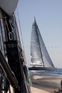 Les Voiles de St Tropez 2009 - onboard the Wally W130 helmed by Luca Bassani