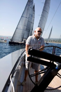 Les Voiles de St Tropez 2009 - onboard the Wally W130 helmed by Luca Bassani