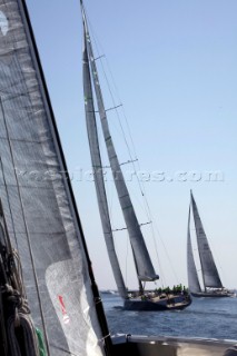 Les Voiles de St Tropez 2009 - onboard the Wally W130 helmed by Luca Bassani