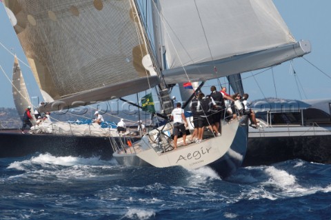 Maxi Yacht Rolex Cup 2009 is the best maxi sailing regatta in the calendar featuring dramatic action