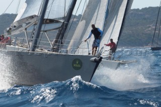 Maxi Yacht Rolex Cup 2009 is the best maxi sailing regatta in the calendar, featuring dramatic action and big sailing and racing boats on the blue water of Costa Smeralda