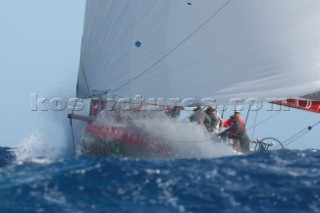 Maxi Yacht Rolex Cup 2009 is the best maxi sailing regatta in the calendar, featuring dramatic action and big sailing and racing boats on the blue water of Costa Smeralda