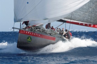 Maxi Yacht Rolex Cup 2009 is the best maxi sailing regatta in the calendar, featuring dramatic action and big sailing and racing boats on the blue water of Costa Smeralda