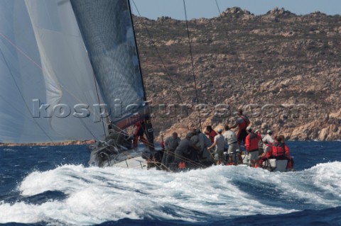 Maxi Yacht Rolex Cup 2009 is the best maxi sailing regatta in the calendar featuring dramatic action