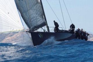 Maxi Yacht Rolex Cup 2009 is the best maxi sailing regatta in the calendar, featuring dramatic action and big sailing and racing boats on the blue water of Costa Smeralda