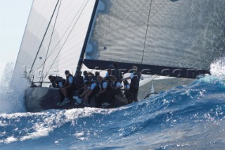 Maxi Yacht Rolex Cup 2009 is the best maxi sailing regatta in the calendar, featuring dramatic action and big sailing and racing boats on the blue water of Costa Smeralda