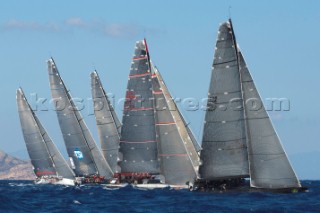 Maxi Yacht Rolex Cup 2009 is the best maxi sailing regatta in the calendar, featuring dramatic action and big sailing and racing boats on the blue water of Costa Smeralda