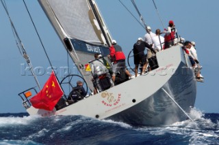 Maxi Yacht Rolex Cup 2009 is the best maxi sailing regatta in the calendar, featuring dramatic action and big sailing and racing boats on the blue water of Costa Smeralda