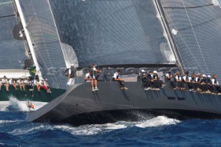 Maxi Yacht Rolex Cup 2009 is the best maxi sailing regatta in the calendar, featuring dramatic action and big sailing and racing boats on the blue water of Costa Smeralda