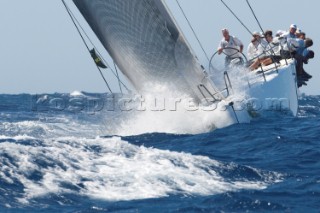 Maxi Yacht Rolex Cup 2009 is the best maxi sailing regatta in the calendar, featuring dramatic action and big sailing and racing boats on the blue water of Costa Smeralda