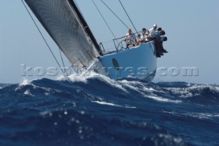 Maxi Yacht Rolex Cup 2009 is the best maxi sailing regatta in the calendar, featuring dramatic action and big sailing and racing boats on the blue water of Costa Smeralda