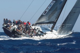 Maxi Yacht Rolex Cup 2009 is the best maxi sailing regatta in the calendar, featuring dramatic action and big sailing and racing boats on the blue water of Costa Smeralda