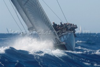 Maxi Yacht Rolex Cup 2009 is the best maxi sailing regatta in the calendar, featuring dramatic action and big sailing and racing boats on the blue water of Costa Smeralda