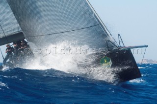 Maxi Yacht Rolex Cup 2009 is the best maxi sailing regatta in the calendar, featuring dramatic action and big sailing and racing boats on the blue water of Costa Smeralda