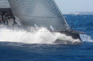 Maxi Yacht Rolex Cup 2009 is the best maxi sailing regatta in the calendar, featuring dramatic action and big sailing and racing boats on the blue water of Costa Smeralda