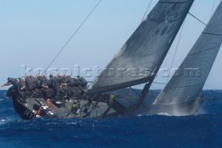 Maxi Yacht Rolex Cup 2009 is the best maxi sailing regatta in the calendar, featuring dramatic action and big sailing and racing boats on the blue water of Costa Smeralda