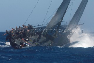 Maxi Yacht Rolex Cup 2009 is the best maxi sailing regatta in the calendar, featuring dramatic action and big sailing and racing boats on the blue water of Costa Smeralda