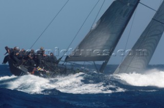 Maxi Yacht Rolex Cup 2009 is the best maxi sailing regatta in the calendar, featuring dramatic action and big sailing and racing boats on the blue water of Costa Smeralda