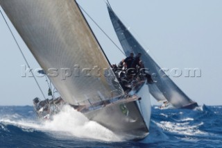 Maxi Yacht Rolex Cup 2009 is the best maxi sailing regatta in the calendar, featuring dramatic action and big sailing and racing boats on the blue water of Costa Smeralda