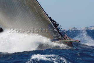 Maxi Yacht Rolex Cup 2009 is the best maxi sailing regatta in the calendar, featuring dramatic action and big sailing and racing boats on the blue water of Costa Smeralda