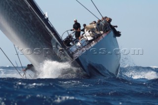 Maxi Yacht Rolex Cup 2009 is the best maxi sailing regatta in the calendar, featuring dramatic action and big sailing and racing boats on the blue water of Costa Smeralda