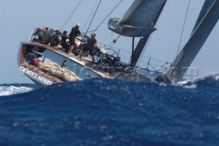 Maxi Yacht Rolex Cup 2009 is the best maxi sailing regatta in the calendar, featuring dramatic action and big sailing and racing boats on the blue water of Costa Smeralda