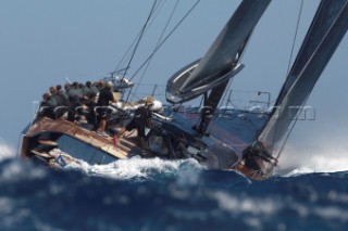 Maxi Yacht Rolex Cup 2009 is the best maxi sailing regatta in the calendar, featuring dramatic action and big sailing and racing boats on the blue water of Costa Smeralda