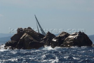 Maxi Yacht Rolex Cup 2009 is the best maxi sailing regatta in the calendar, featuring dramatic action and big sailing and racing boats on the blue water of Costa Smeralda