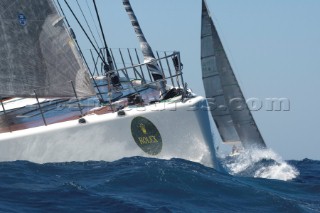 Maxi Yacht Rolex Cup 2009 is the best maxi sailing regatta in the calendar, featuring dramatic action and big sailing and racing boats on the blue water of Costa Smeralda