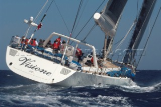 Maxi Yacht Rolex Cup 2009 is the best maxi sailing regatta in the calendar, featuring dramatic action and big sailing and racing boats on the blue water of Costa Smeralda