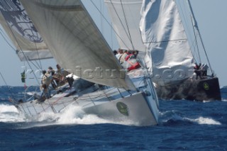 Maxi Yacht Rolex Cup 2009 is the best maxi sailing regatta in the calendar, featuring dramatic action and big sailing and racing boats on the blue water of Costa Smeralda