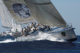 Maxi Yacht Rolex Cup 2009 is the best maxi sailing regatta in the calendar, featuring dramatic action and big sailing and racing boats on the blue water of Costa Smeralda