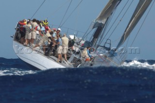 Maxi Yacht Rolex Cup 2009 is the best maxi sailing regatta in the calendar, featuring dramatic action and big sailing and racing boats on the blue water of Costa Smeralda